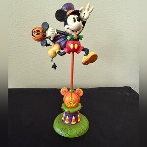Disneyland Resorts Mickey Mouse Halloween Character Figurine.